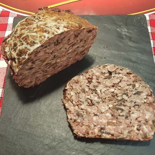 Terrine de campagne forestière