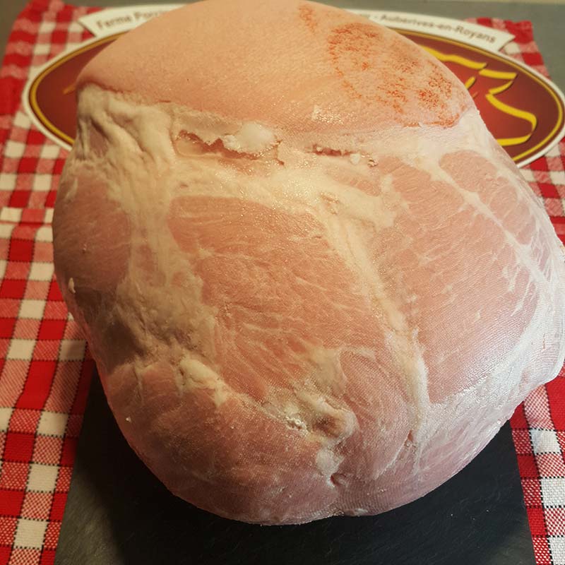 Produits cuits de la ferme (jambon, caillette...)