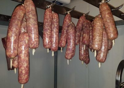 Stockage de saucisses